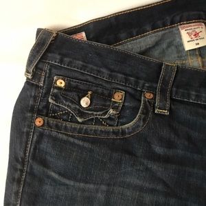 •True Religion Dark Blue Jeans•